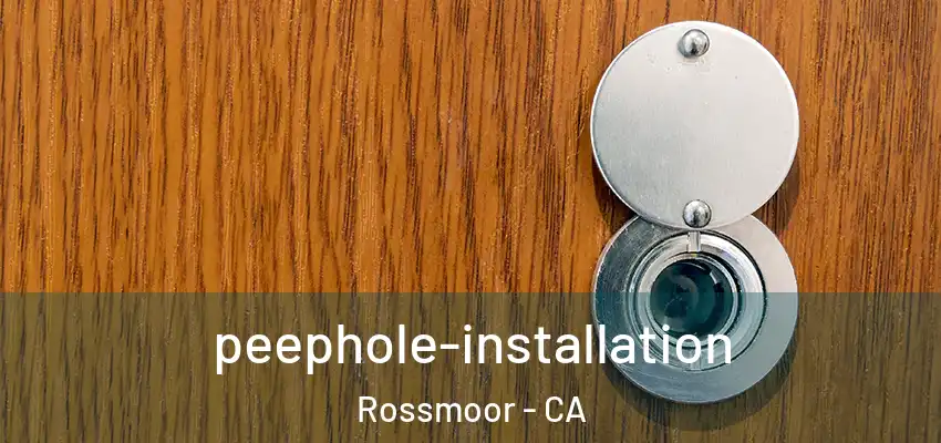  peephole-installation Rossmoor - CA